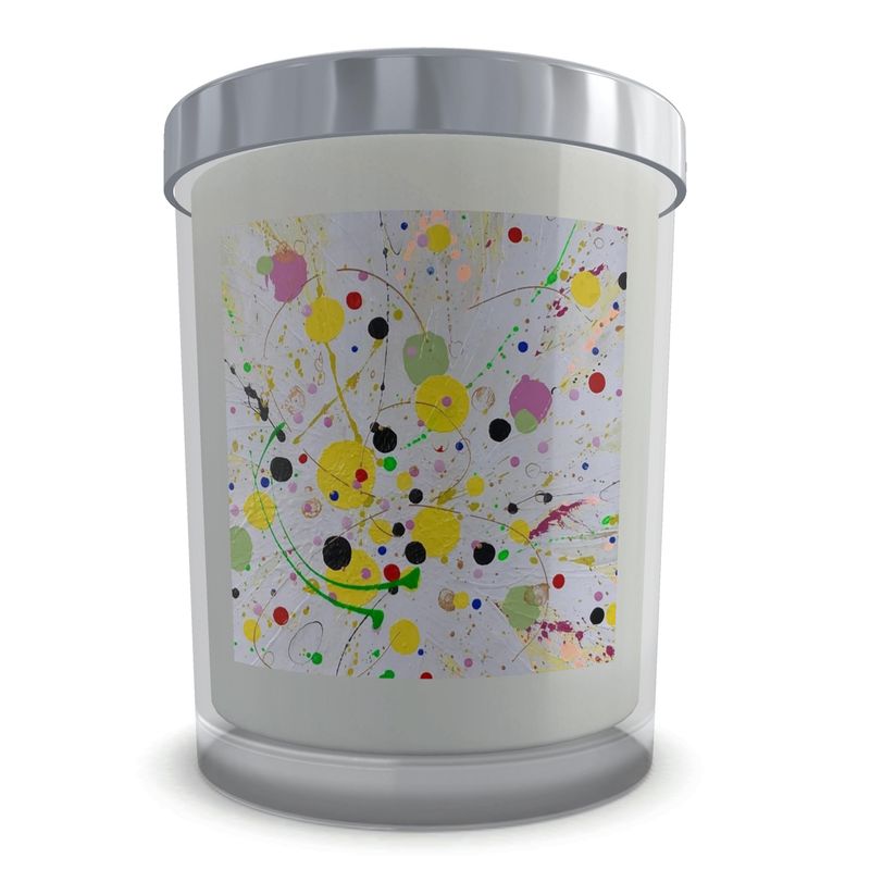 Set Candle in Glass