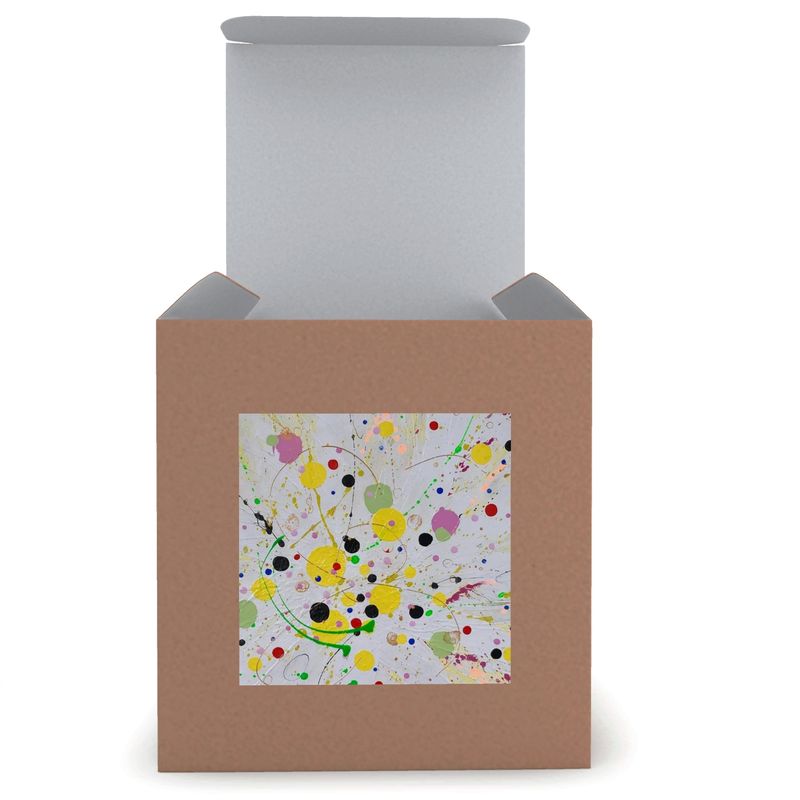 Set Candle in Glass