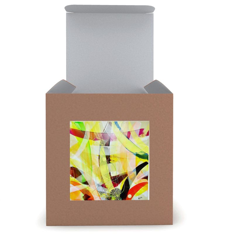 Set Candle in Glass