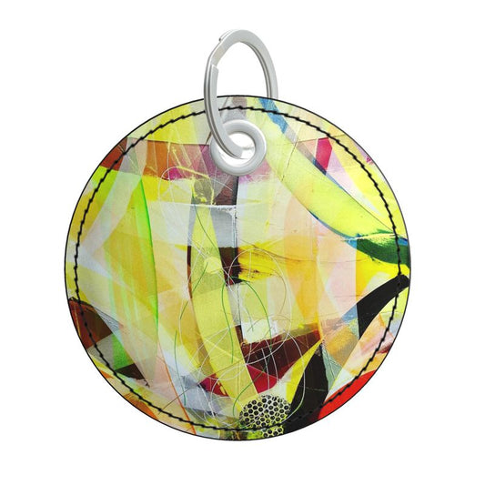 Premium Painted Edge Keyring
