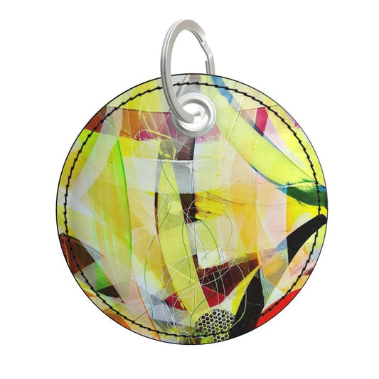 Premium Painted Edge Keyring