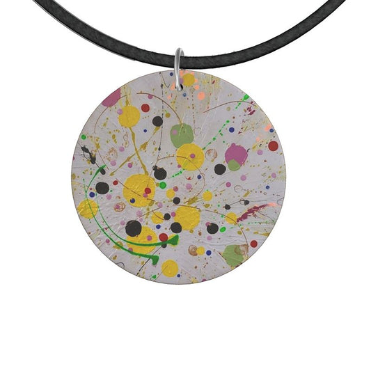 Wooden Pendant Necklace Organic