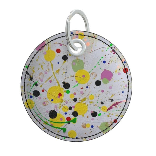 Premium Painted Edge Keyring