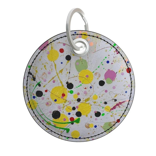 Premium Painted Edge Keyring