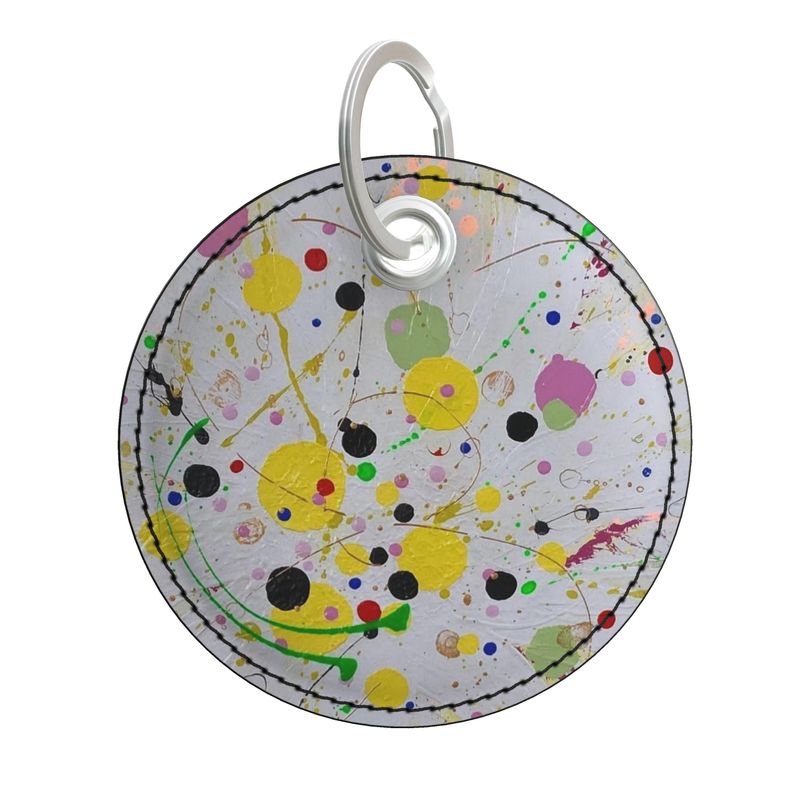 Premium Painted Edge Keyring